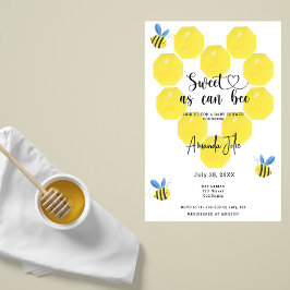 Invitación Dulce como puede ser baby shower