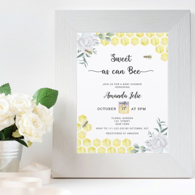 Invitación Dulce como puede ser baby shower (Subido por el creador)