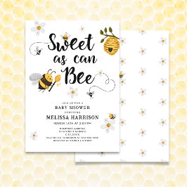 Invitación Dulce como puede ser Baby Shower