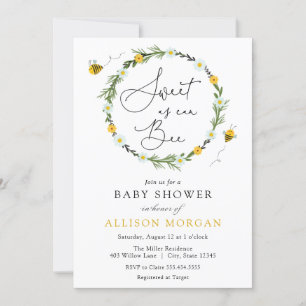 Invitación Dulce como puede ser Baby Shower
