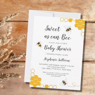 Invitación Dulce como puede ser Baby Shower de presupuesto