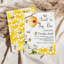 Invitación Dulce como puede ser Baby Shower neutral en cuanto