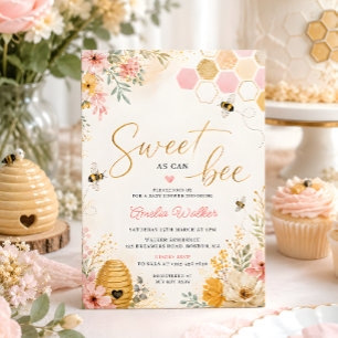 Invitación Dulce como puede ser la miel floral de abeja Fiest