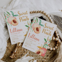 Dulce como un Peach Green Birthday