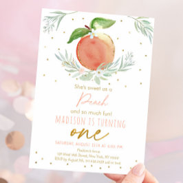 Invitación Dulce como una galleta primer cumpleaños