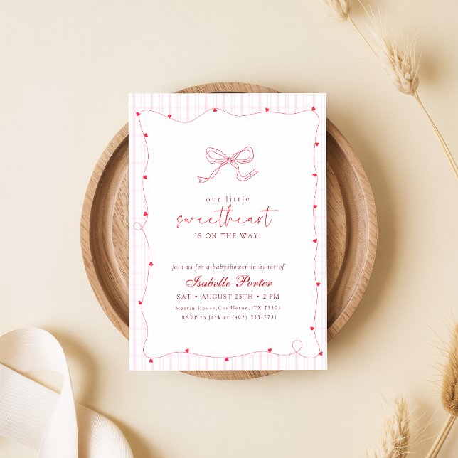 Invitación Dulce Corazoncito Baby Shower (Subido por el creador)