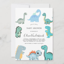Dulce Cumpleaños de Bebé Dinosaurio Pequeño
