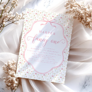 Invitación Dulce Cumpleaños de Fancy One