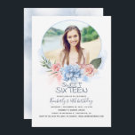 Invitación Dulce de cumpleaños 16 | Foto de cumpleaños de Bea<br><div class="desc">Foto dulce dieciséis - invitación para fiesta de cumpleaños 16</div>