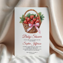 Dulce de Fresa Baby Shower
