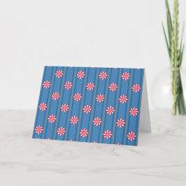 Invitación Dulce de Navidad de menta azul divertido y elegant
