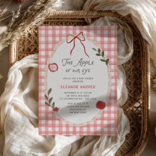 Invitación Dulce de Nuestros Ojos Fiesta de Bebé