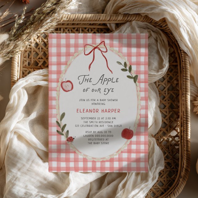 Invitación Dulce de Nuestros Ojos Fiesta de Bebé (Subido por el creador)