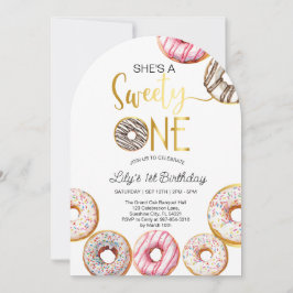 Invitación dulce de un cumpleaños, Chica de primer