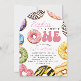 Invitación dulce de un cumpleaños, Chica de primer