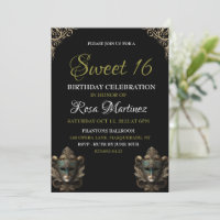 Invitación dulce del baile de máscaras 16