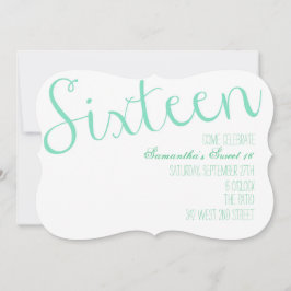 Invitación Dulce Dieciséis