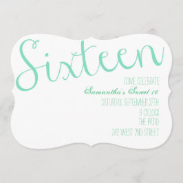 Invitación Dulce Dieciséis