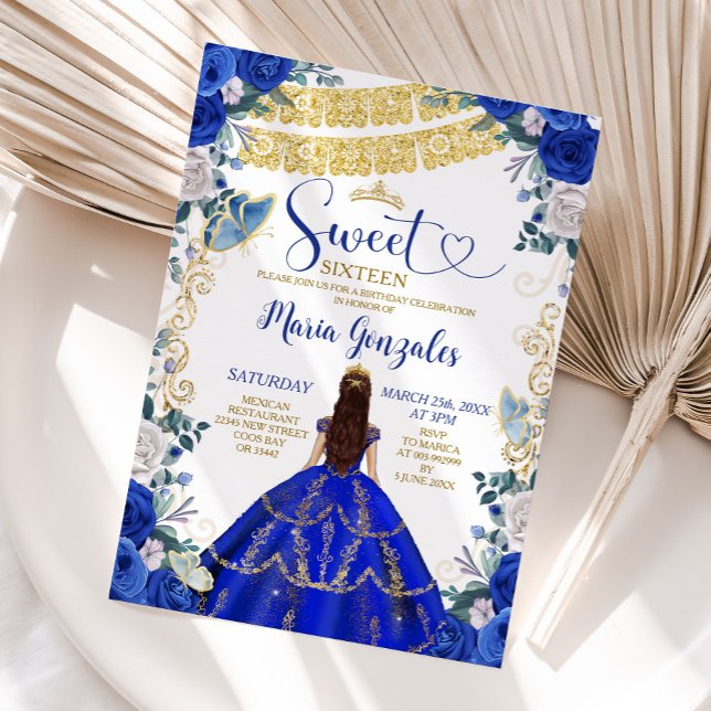 Invitación Dulce Dieciséis Fiesta de Cumpleaños de la Maripos (Subido por el creador)