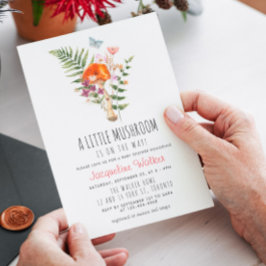 Invitación Dulce Ducha de Bebé del Honguito