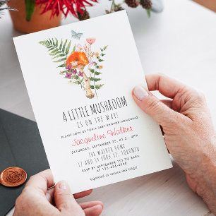 Invitación Dulce Ducha de Bebé del Honguito