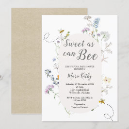 Invitación Dulce dulce dulce dulce de miel como puede ser Bab