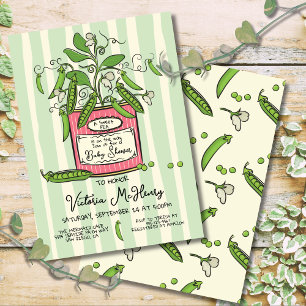 Invitación Dulce dulce sabor a mano en Can Baby Shower