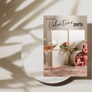 Invitación Dulce Fiesta de Amor del Día de San Valentín