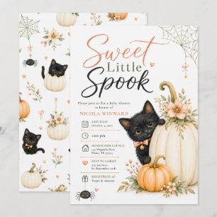 Invitación Dulce Fiesta de Bebé Spook