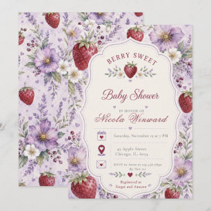 Invitación Dulce Fiesta de Bienvenida para el Bebé de las Bay