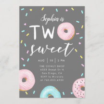 Dulce fiesta de cumpleaños temática de Donut