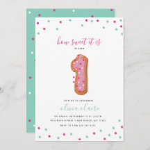 Dulce fiesta de cumpleaños| Uno