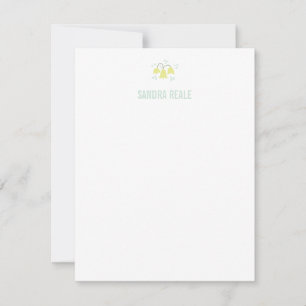 Invitación Dulce Icono de la Flor Amarilla