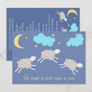Invitación Dulce Lullaby Sexo Neutral Baby Shower