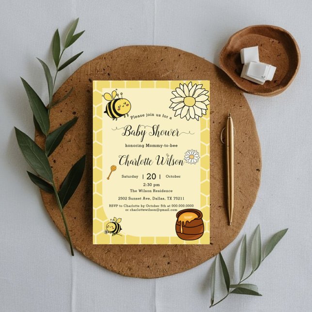 Invitación Dulce Mami Para Ser Baño de Bebé (Subido por el creador)