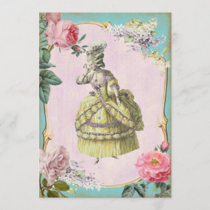 Invitación Dulce María Antonieta - RSVP /