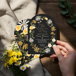 Invitación Dulce Miel Pequeña En El Camino De Abeja Diversión