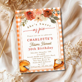 Invitación Dulce mientras la cosecha de pieles cae fiesta tem