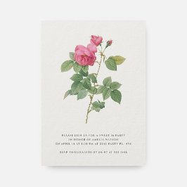 Invitación Dulce minimalista 16 Vintage