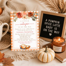 Dulce Pastelito de Calabaza y Especias Baby Shower