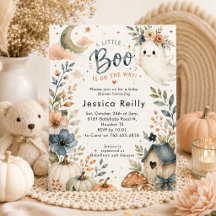 Dulce Pequeño Boo en Camino Fiesta de Bebé