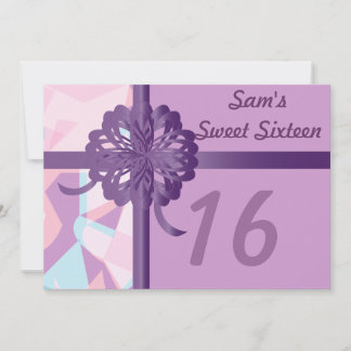 Invitación Dulce Personalizado Dieciséis Personalizares de In