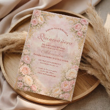 Dulce Rosa Jardín Quinceañera