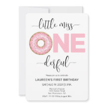 Dulce rosado Pequeño MIs Primer Cumpleaños Bordes