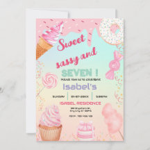 Dulce Sassy y Siete Candy cumpleaños