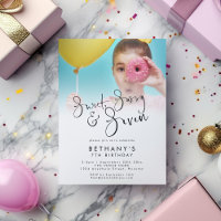 Dulce Sassy y siete fotos superpuestas 7 cumpleaño