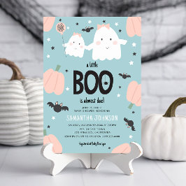 Invitación Dulce 'un pequeño BOO está a punto de llegar' Chic
