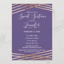 Dulce violeta dorada Rosa simple 16