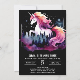 Invitación Dulce y caprichoso cumpleaños del caballo