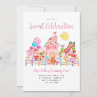 Dulce y dulce celebración de los niños de Candylan